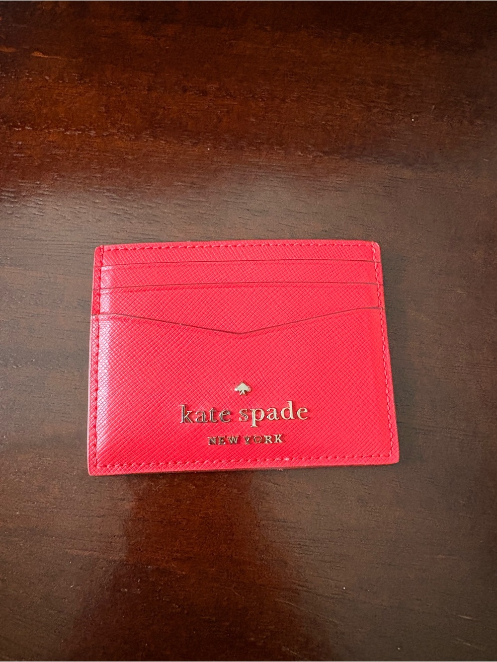 Kate Spade Red Cardholder Wallet